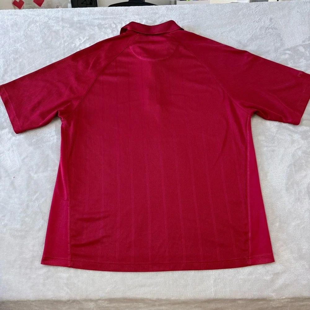 PING COLLECTION Mens Golf Polo Shirt Red Dry Fiber Dynamics Size 2X - Picture 4 of 8